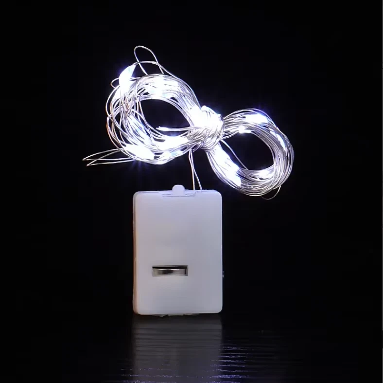 [USB Fairy Lights] 20/30/50 LED USB Fairy Lights | Copper Wire String Lights, Warm White Multicolor White, Home Decor, Bedroom, Wedding, Christmas, Holiday, Halloween Decorations