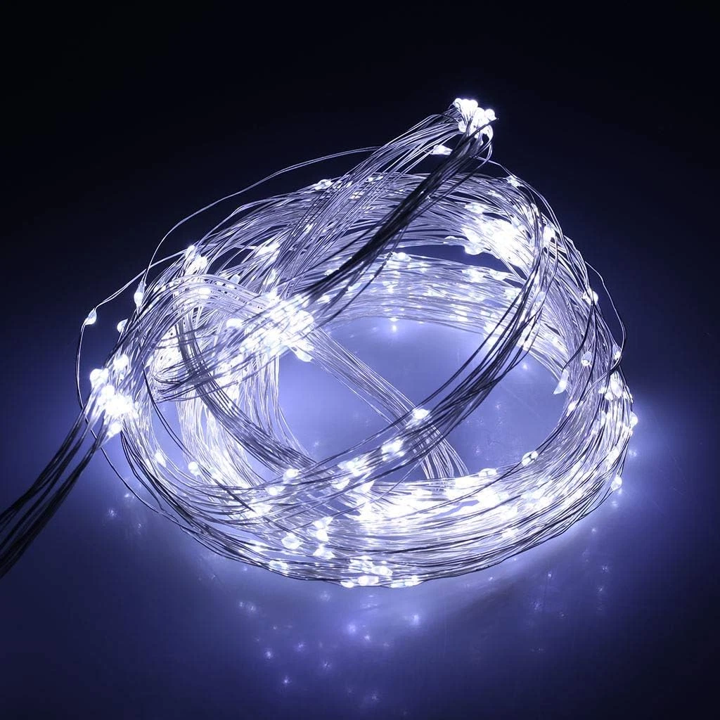 [USB Fairy Lights] 20/30/50 LED USB Fairy Lights | Copper Wire String Lights, Warm White Multicolor White, Home Decor, Bedroom, Wedding, Christmas, Holiday, Halloween Decorations
